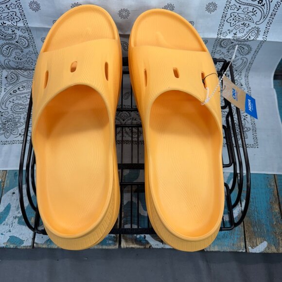 NEW Hoka Ora Recovery Slide 3 Men’s Size 12 Sherbet/Orange Sandals - Picture 6 of 8